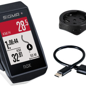 GPS Fietscomputer Sigma ROX 11.1 EVO GPS met standaard stuurhouder - wit