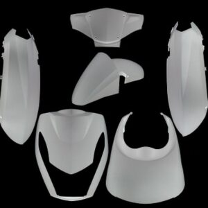 Plaatset 6-delig Edge voor Peugeot Kisbee 2T/4T - wit