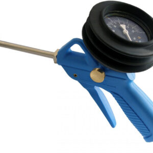 Luchtpistool Alligator met draaibare kop en manometer + ontluchter