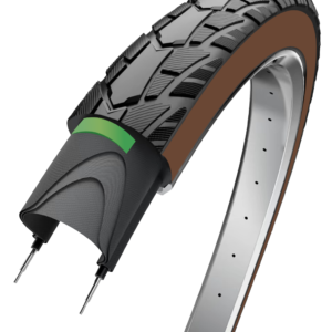 Buitenband Edge Performance Protect 28 x 1.75" / 47-622 - Zwart / Bruin met reflectie