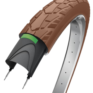 Buitenband Edge Performance Protect 28 x 1.75" / 47-622 - Bruin met reflectie