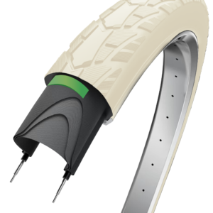 Buitenband Edge Performance Protect 28 x 1.75" / 47-622 -Cr¨¨mekleur met reflectie