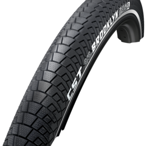 Buitenband CST Brooklyn Pro 26 x 2.00" / 55-559 mm - zwart met reflectie