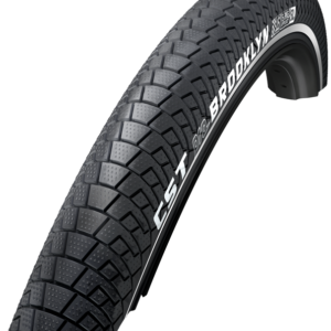 Buitenband CST Brooklyn Pro 26 x 2.40" / 62-559mm - zwart met reflectie