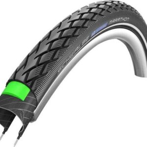 Buitenband Schwalbe Green Marathon GreenGuard 26 x 1.75" / 47-559mm - zwart met reflectie