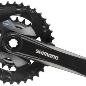 Crankstel 2x 7/8 speed Shimano FC-M315-2 met 175mm crankarm 36 x 22T - zwart