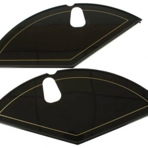 Jasbeschermer 28" Hesling Nostalgia kunststof - zwart