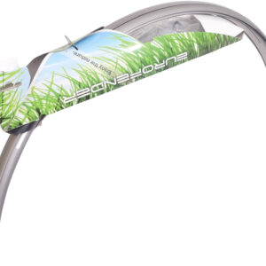 Spatbordset Eurofender Rapido 28" x 46 mm - smoke / titanium