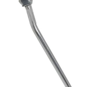 Zijstandaard 28-1 Pletscher smal (295 mm) - zilver